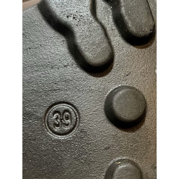 ECCO Elaine Leather Ankle Boots Brown Lug Sole Side Zip size 8.5 EU 39 - Picture 3 of 16